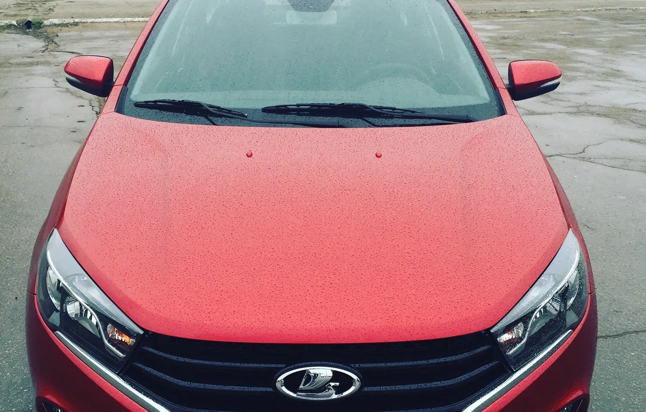 Photo wallpaper Lada, Lada, VAZ, 2015, Vesta, Vesta