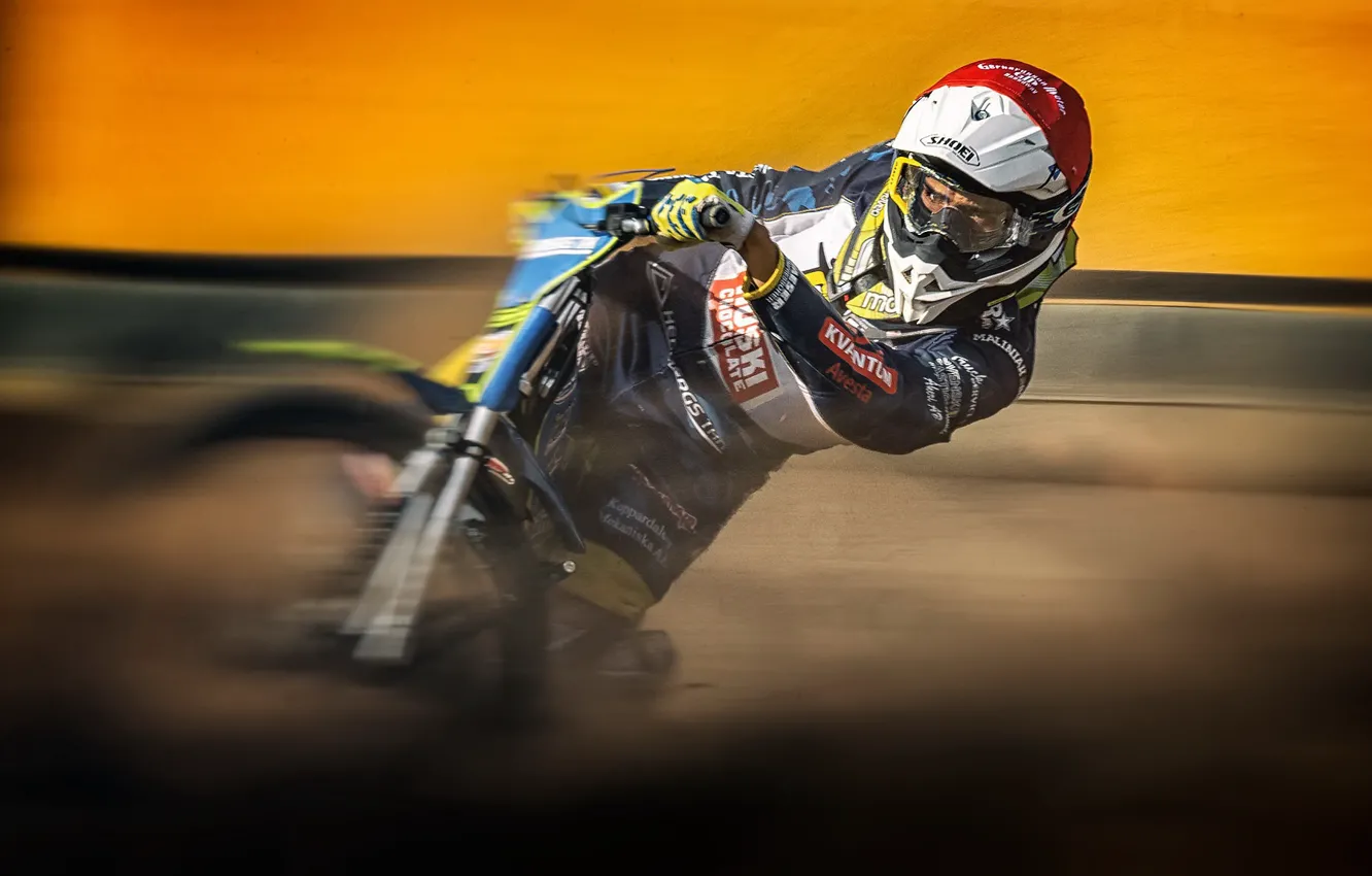 Photo wallpaper Speedway, motorcycle, sport, race