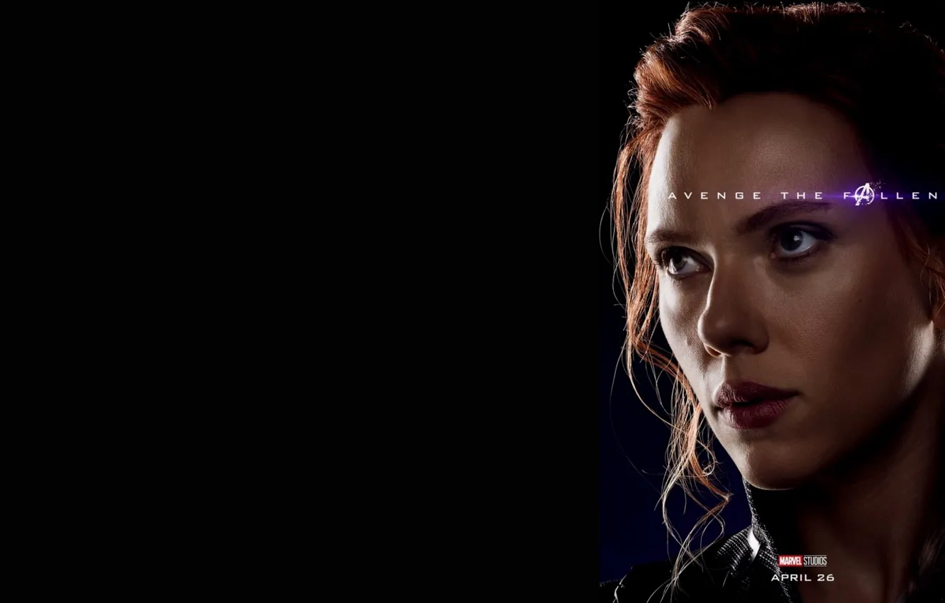 Photo wallpaper Scarlett Johansson, Black widow, Natasha Romanova, Avengers: Endgame, Avengers Finale, Terpily Thanos