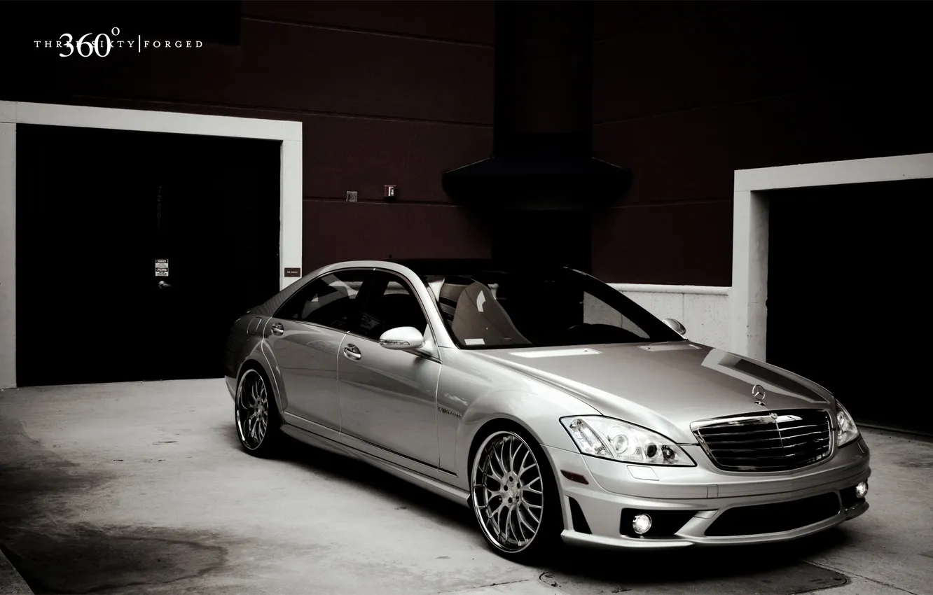 Photo wallpaper Mercedes, 360forged, series, S65AMG