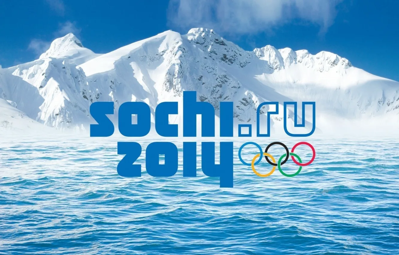 Photo wallpaper Olympics, Olympic games, Sochi 2014