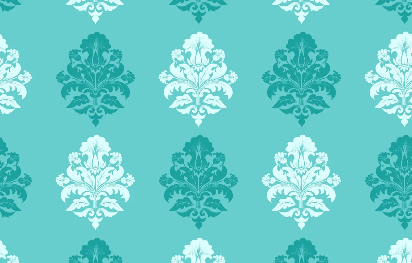 Photo wallpaper vector, background, pattern, classica, seamless, damask