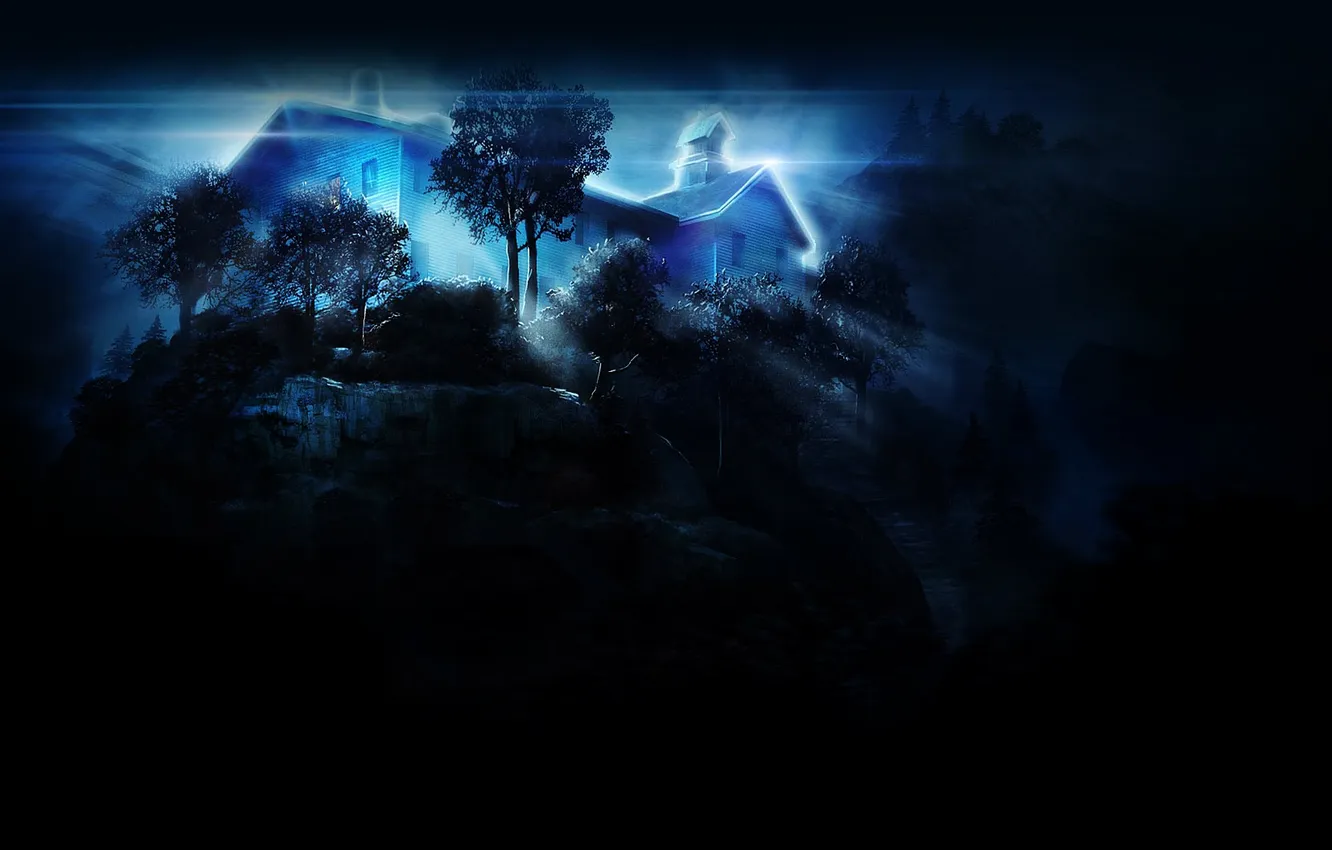 Photo wallpaper night, home, gloomy, Soul Suspect, Murdered