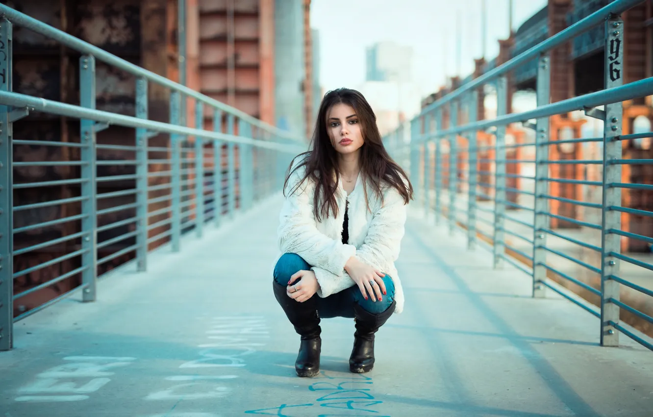 Photo wallpaper look, model, cutie, Ester