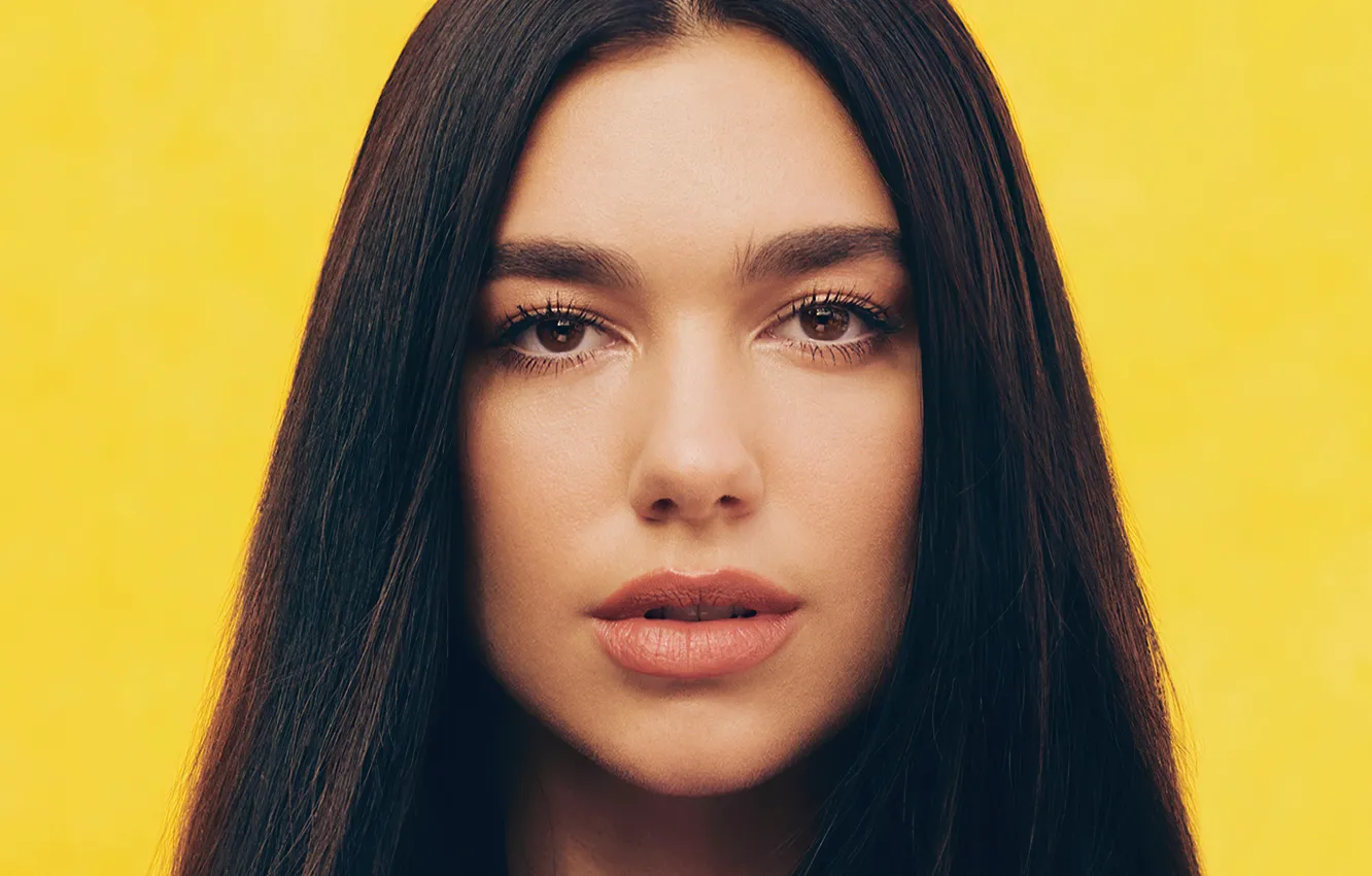 Photo wallpaper look, girl, portrait, singer, singer, Dua Lipa, Dua Lipa