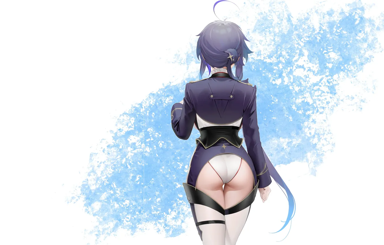 Photo wallpaper girl, hot, sexy, ass, hot girl, anime, butt, babe