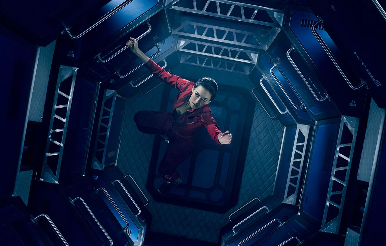 Photo wallpaper actress, tv series, The Expanse, Juliette Andromeda Mao, Florence Faivre, scifi, Expanse