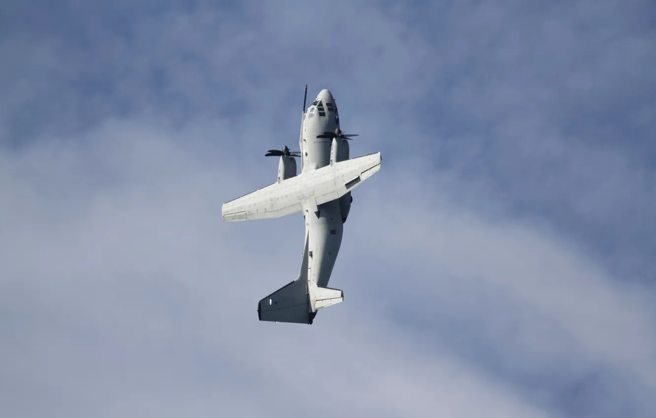 Photo wallpaper the sky, the plane, Spartan, C-27J