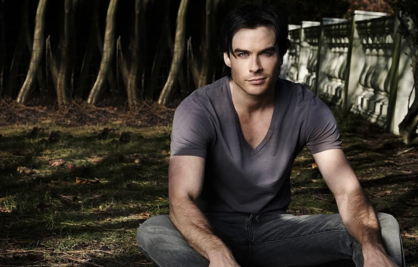Photo wallpaper actor, male, the vampire diaries, Ian Somerhalder, the vampire diaries, Ian Somerhalder