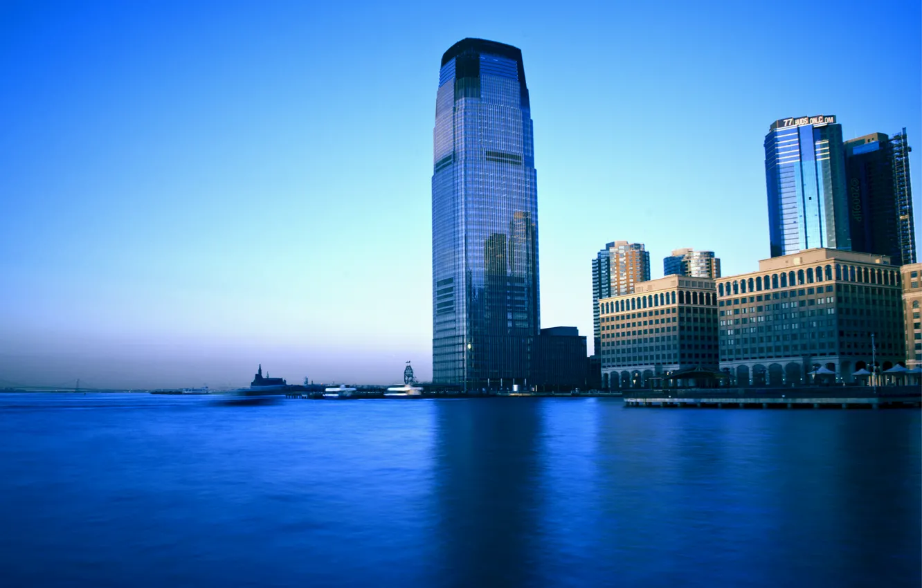 Photo wallpaper USA, USA, New Jersey, state of new Jersey, Jersey City, Jersey City
