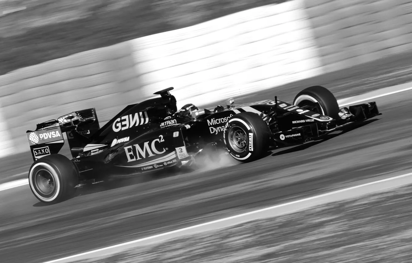 Photo wallpaper Mercedes-Benz, Lotus, Formula 1, Romain Grosjean, E23