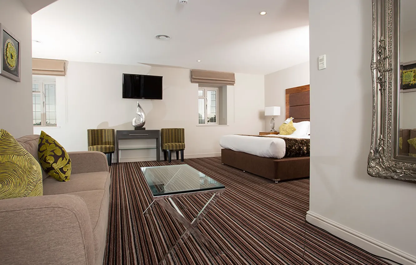 Photo wallpaper room, interior, bedroom