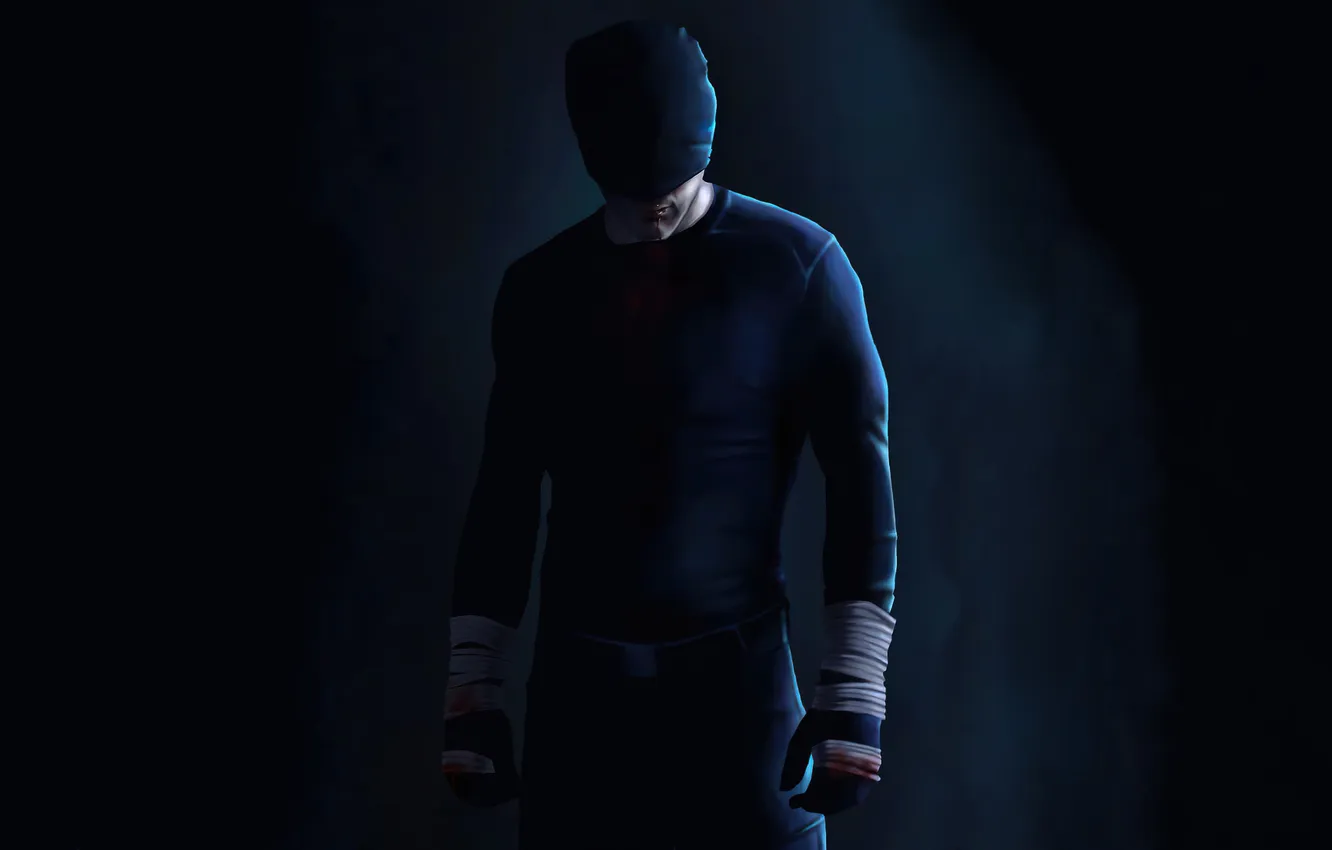 Photo wallpaper art, Daredevil, film, serial, Superhero, Matt Murdock, Character, processed by AI