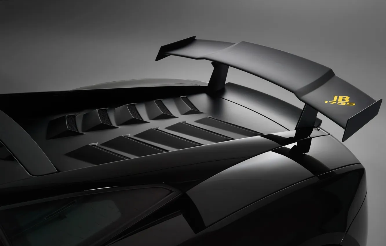 Photo wallpaper Lamborghini, spoiler, Gallardo, LP 570-4, Blancpain-Edition 4