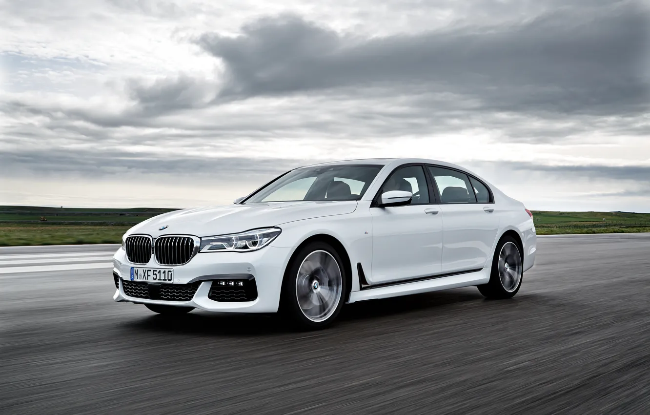 Photo wallpaper BMW, BMW, Sport, 750Li, xDrive, 2015, G12