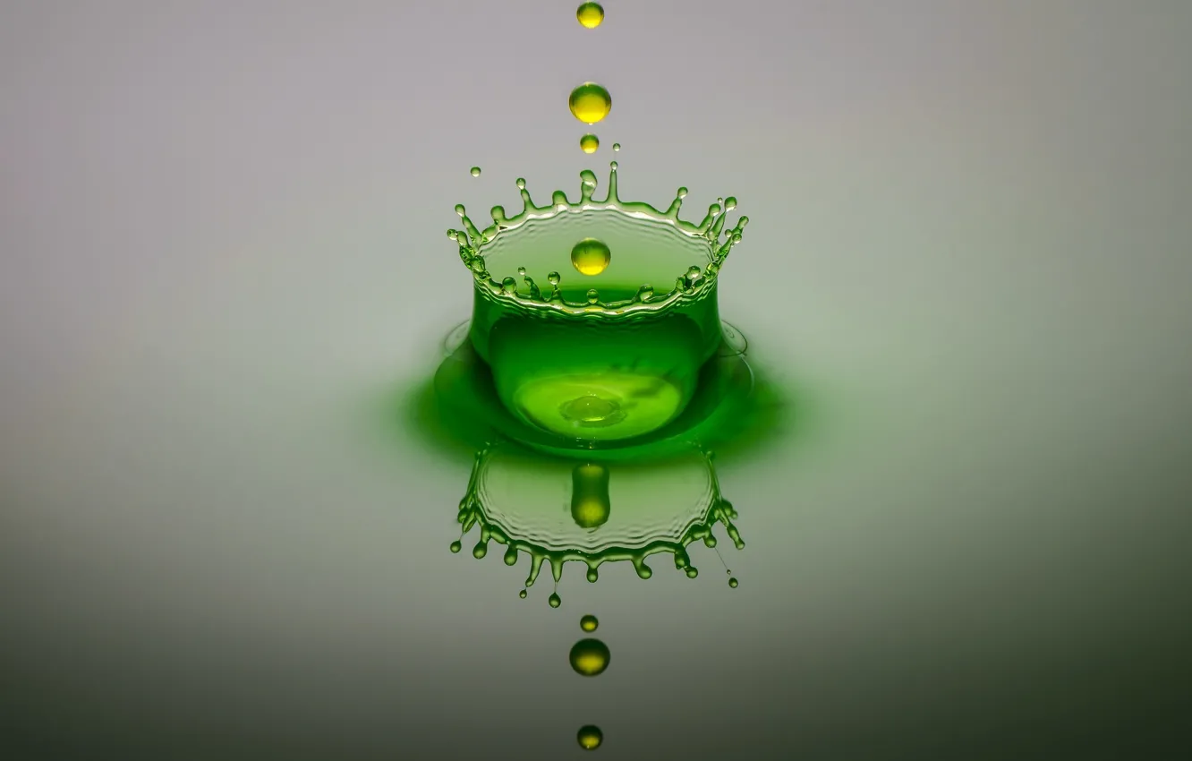 Photo wallpaper water, drops, squirt, color, splash, liquid