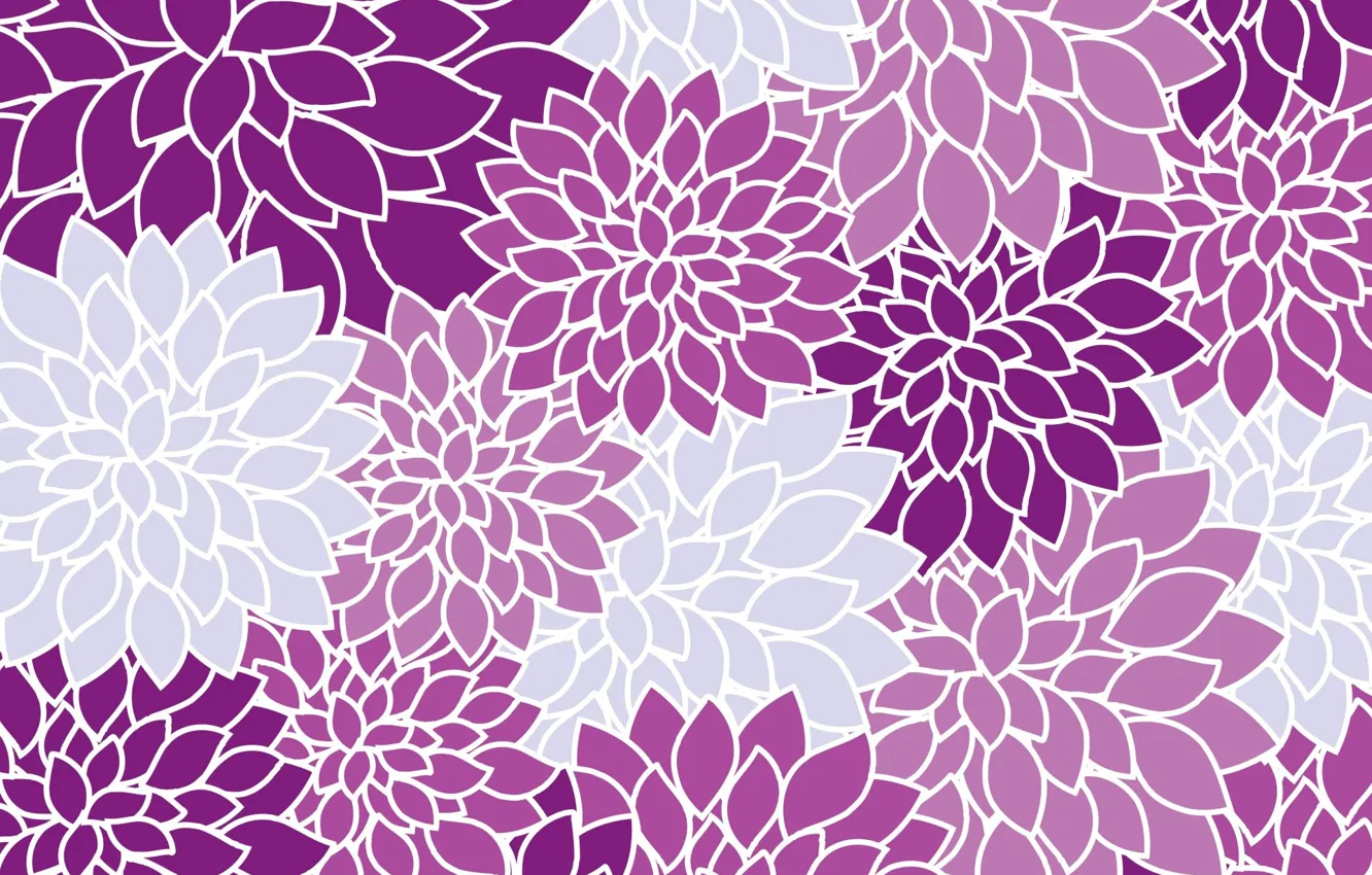 Photo wallpaper purple, flowers, retro, background, texture, Dahlia