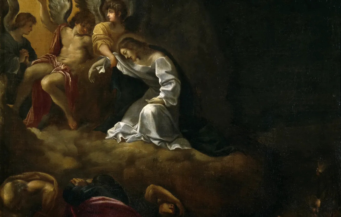 Photo wallpaper picture, religion, mythology, Agony in the garden, Lodovico Carracci