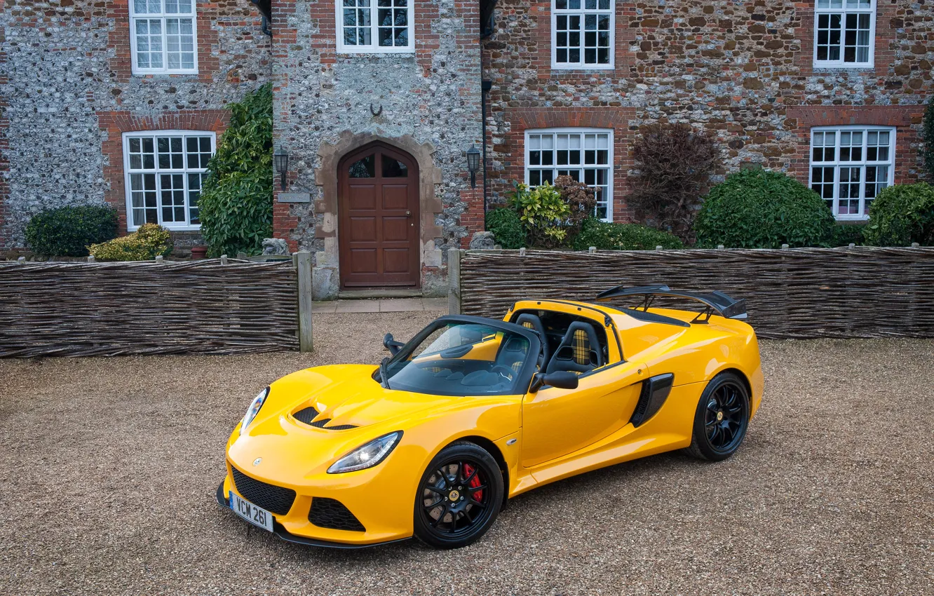 Photo wallpaper house, Roadster, fence, Lotus, Requires, 2016, Sport 350