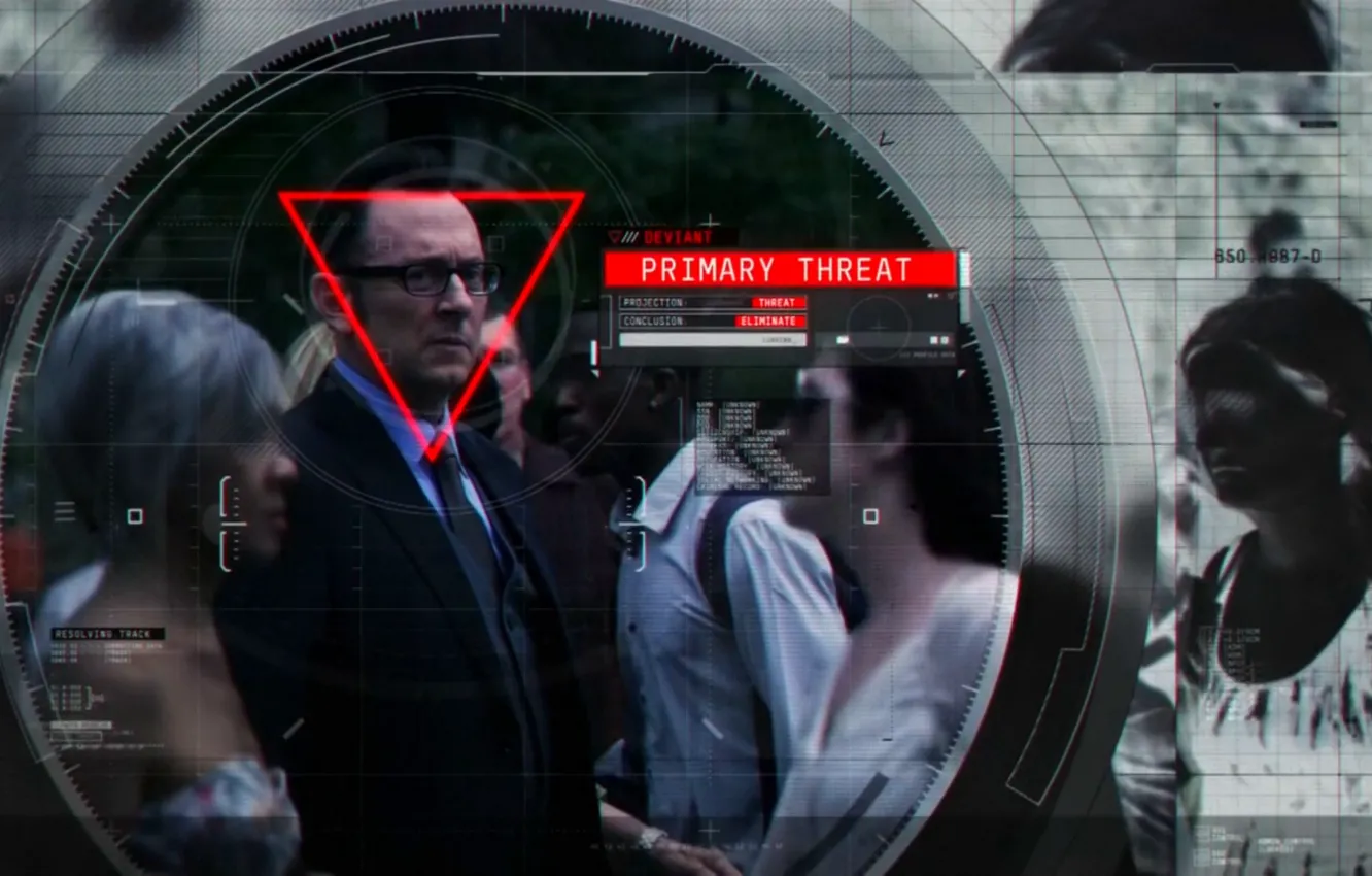 Photo wallpaper Michael Emerson, Person Of Interest, POI