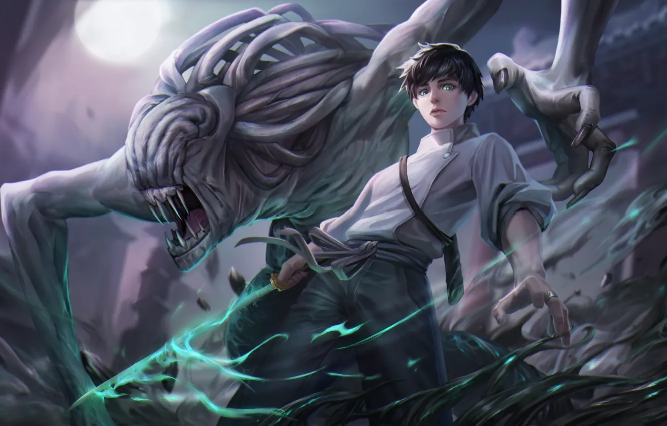 Photo wallpaper anime, Jujutsu Kaisen, Okkotsu Yuuta