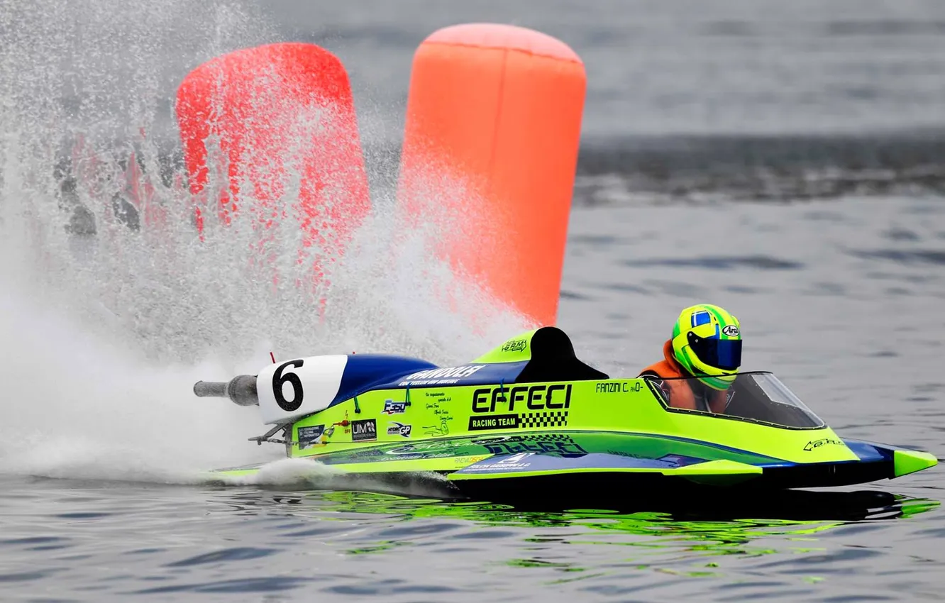 Photo wallpaper race, boat, speed