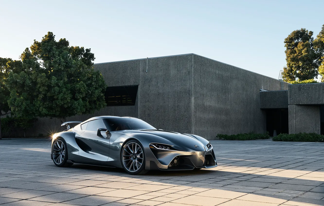 Photo wallpaper Concept, Toyota, FT-1, Graphite