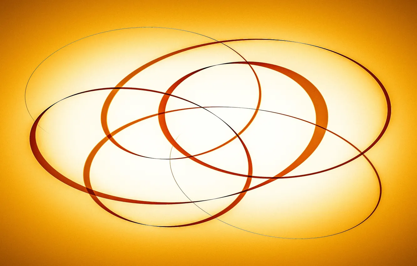 Photo wallpaper line, circles, background