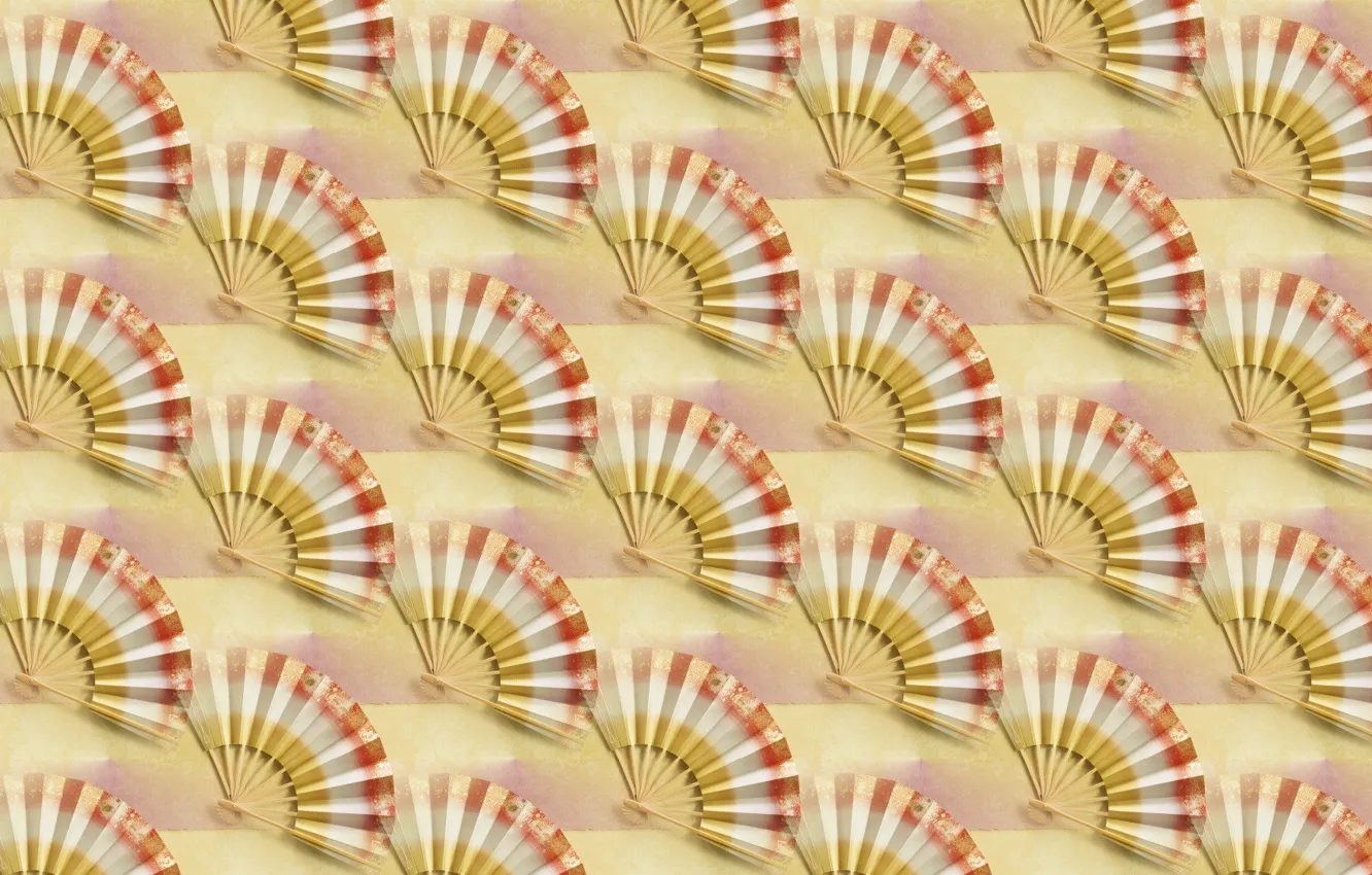 Photo wallpaper background, texture, Japan, fan