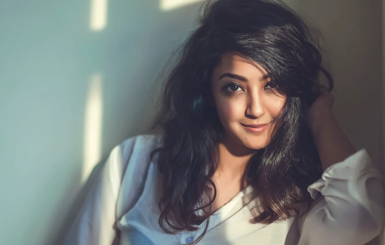 Photo wallpaper girl, hot, sexy, eyes, smile, beautiful, figure, model