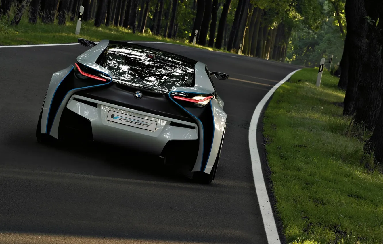 Photo wallpaper road, nature, speed, Auto, Others BMW prototype