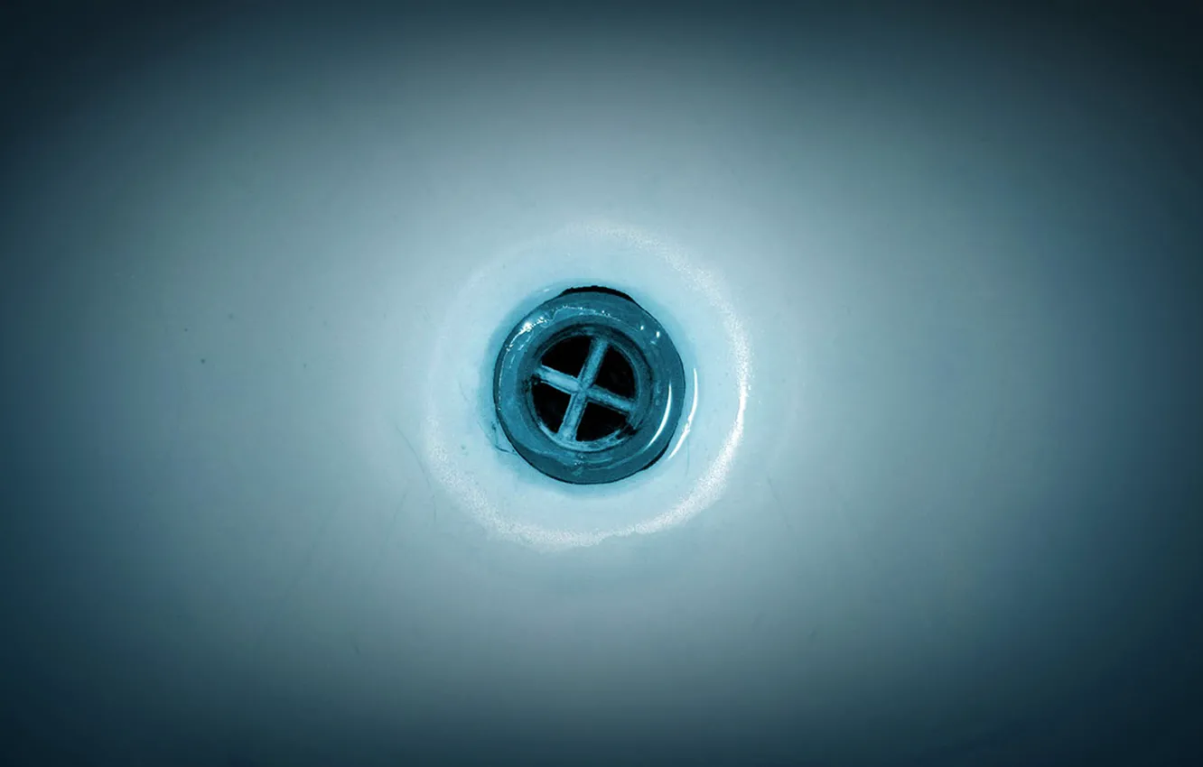 Photo wallpaper cross, hole, the unknown, hole, drain