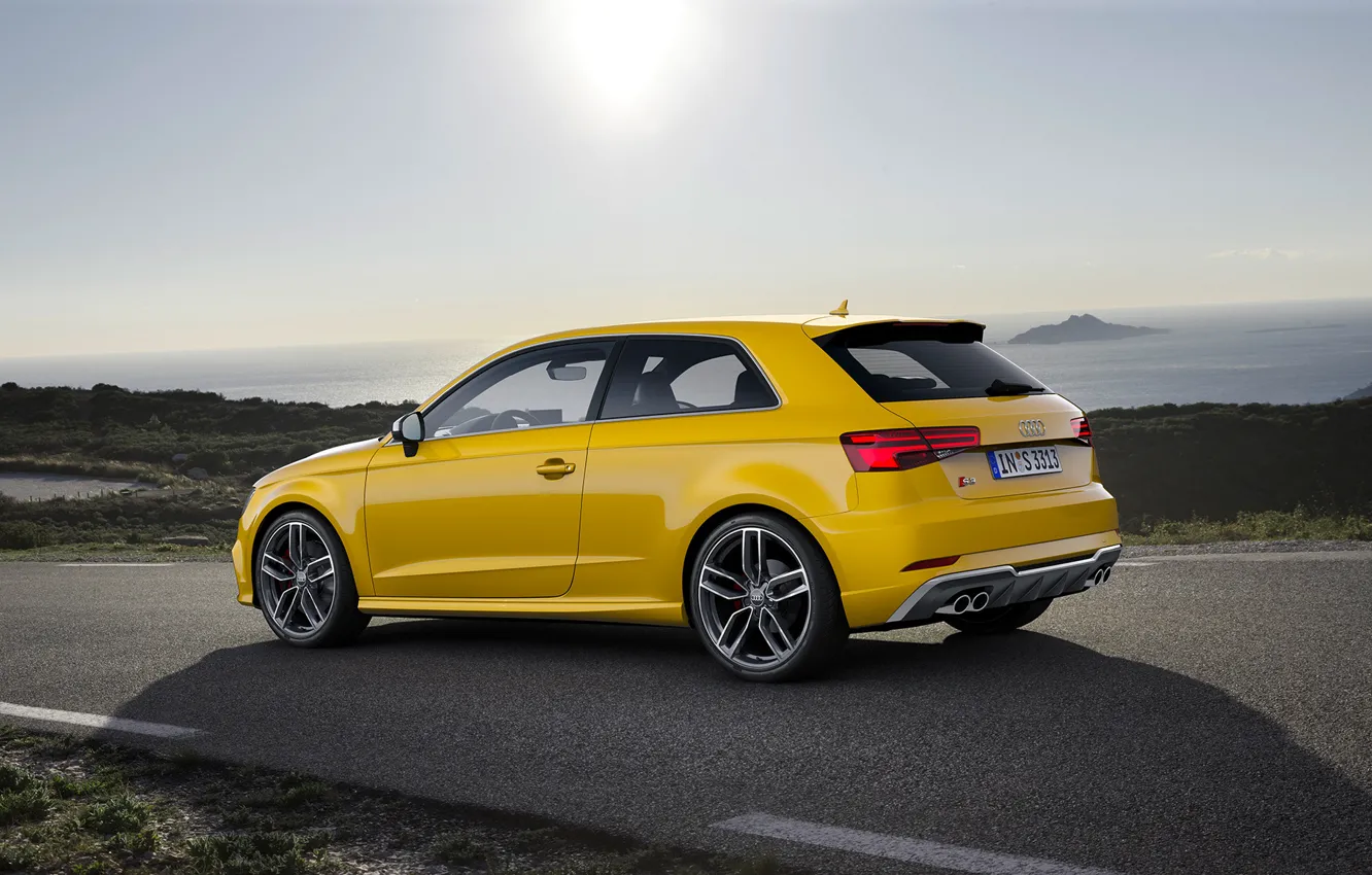 Photo wallpaper Audi, hatchback