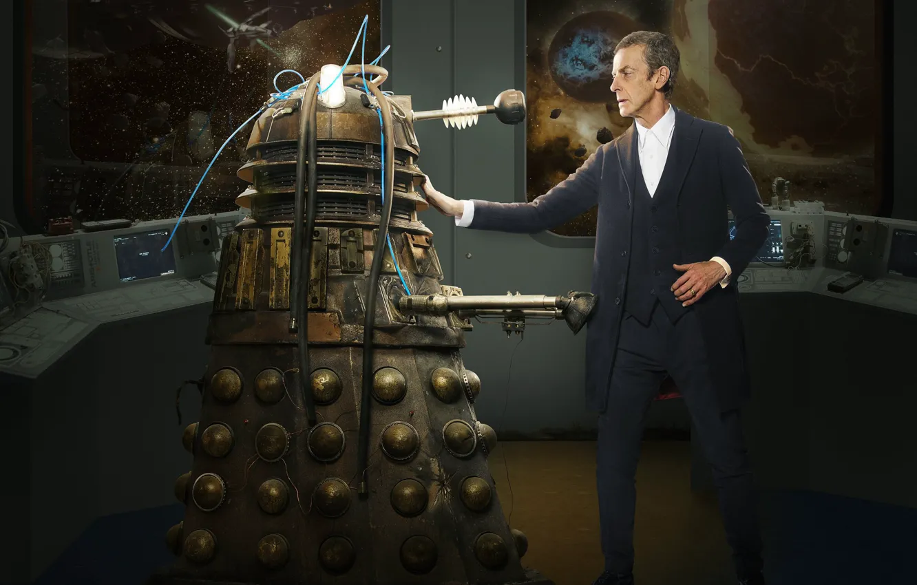 Photo wallpaper space, stars, fiction, wire, planet, costume, actor, cable