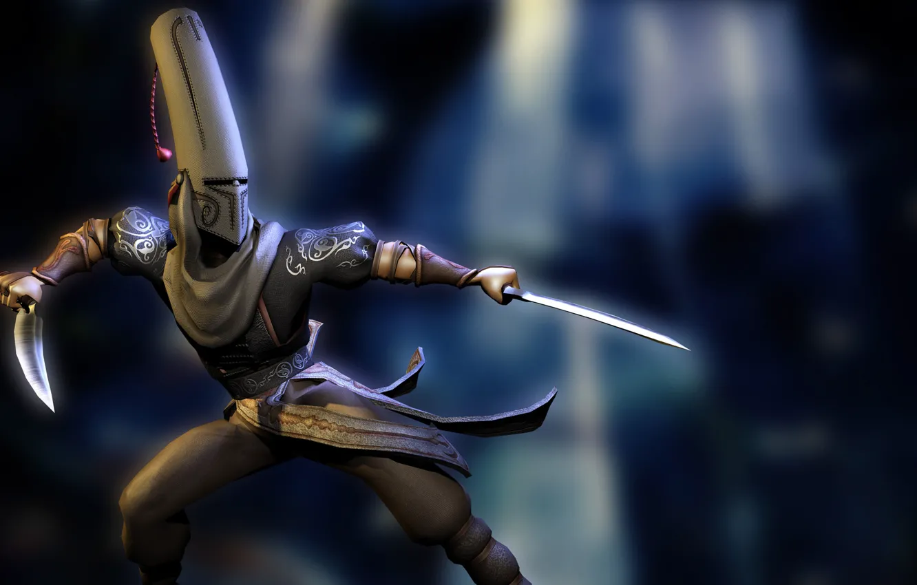 Photo wallpaper sword, warrior, costume, villain, Venetica