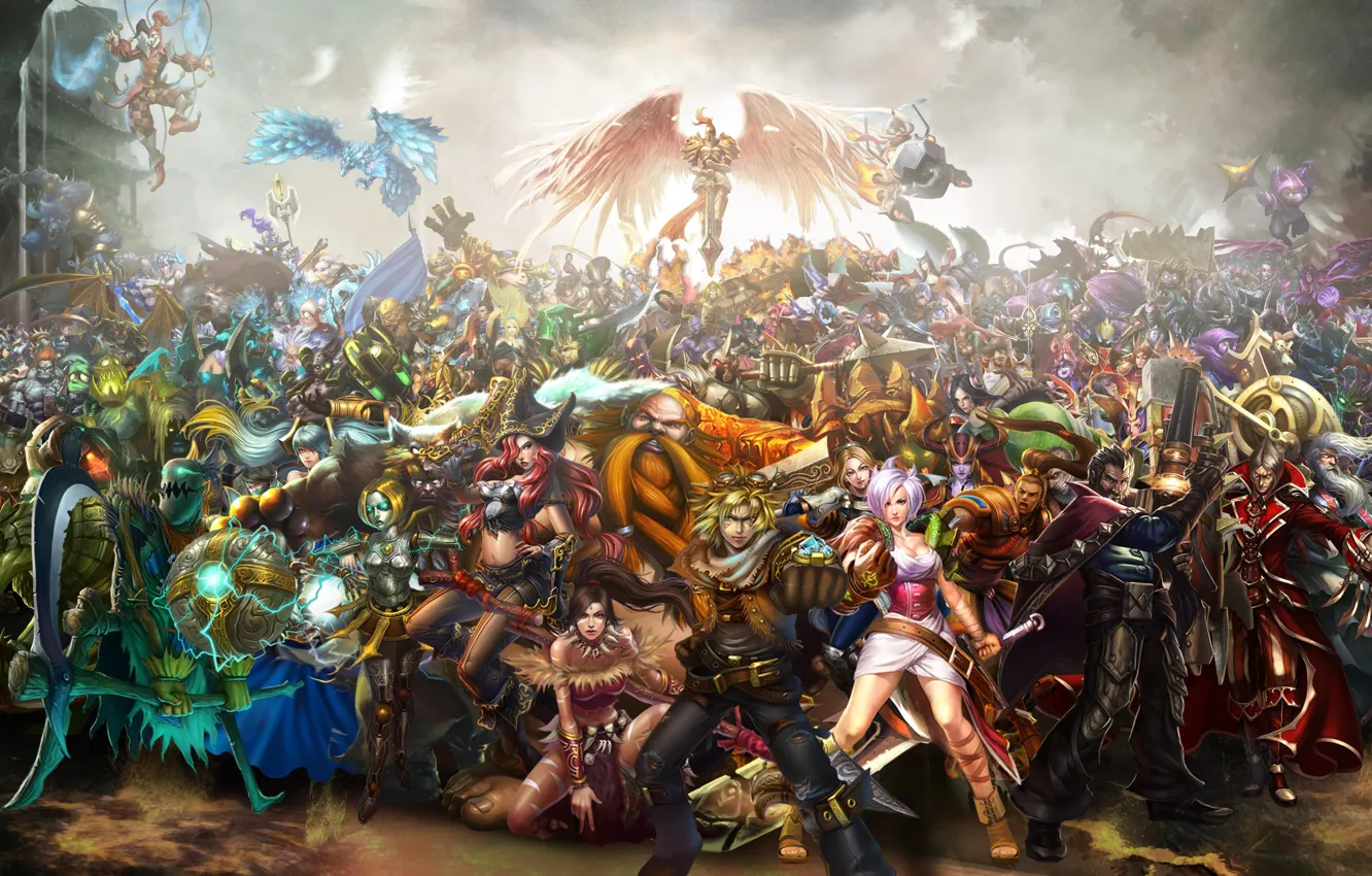 Photo wallpaper League of legends, characters, Campeon