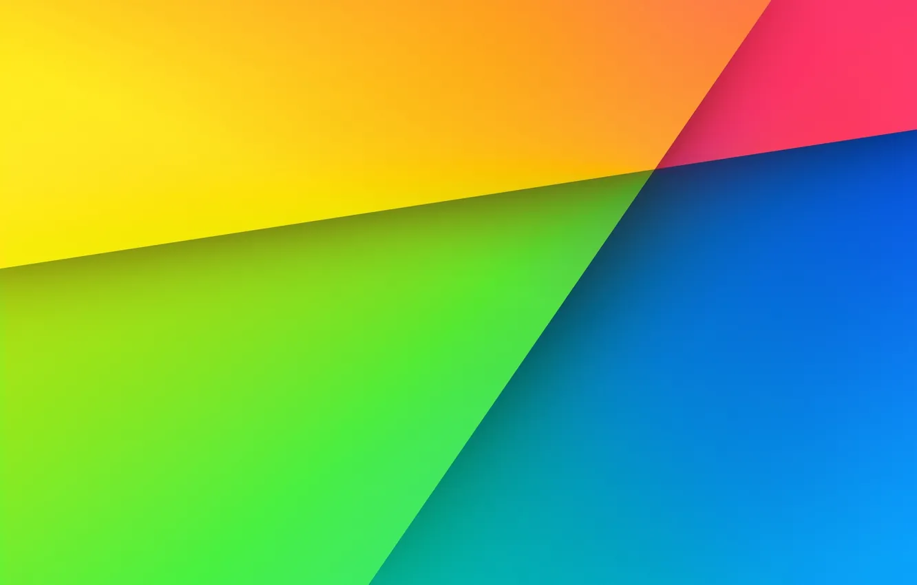 Photo wallpaper line, color, rainbow, angle, geometry