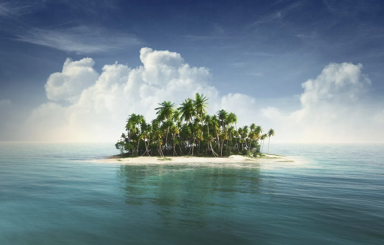 Photo wallpaper relax, ocean, nature, maldives, paradise, pacific, palm, outdoor