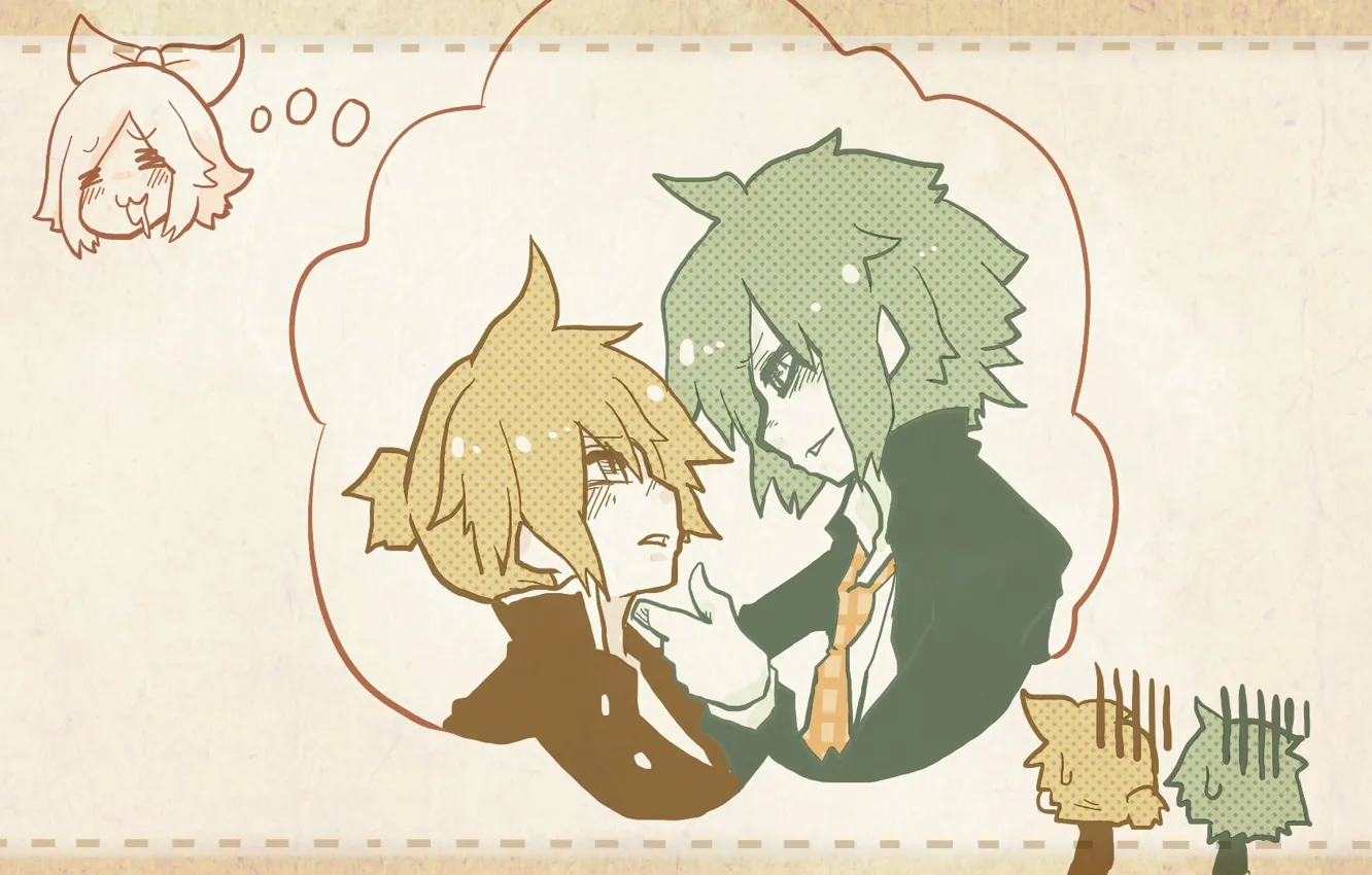 Photo wallpaper dream, vocaloid, Vocaloid, Kagamine Len, Kagamine Rin