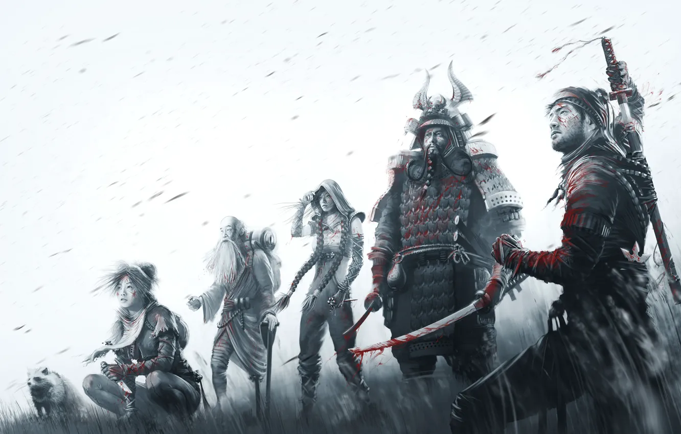 Photo wallpaper Game, Game, Background, Shadow Tactics: Blades of the Shogun, TheVideoGamegallery.com