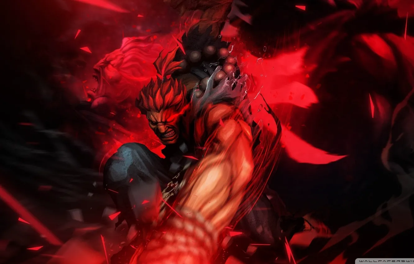 Photo wallpaper fighter, ultra, street, Super, Akuma