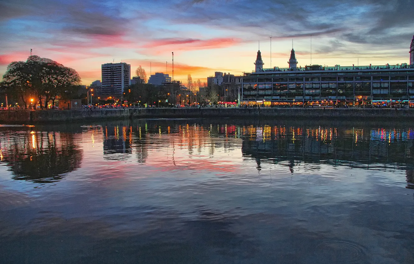 Photo wallpaper Argentina, Puerto Madero, Buenos Aires