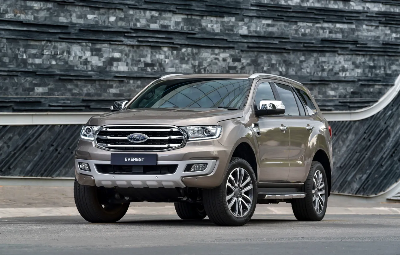 Photo wallpaper Ford, Everest, Limited, 4WD, midsize, 2019