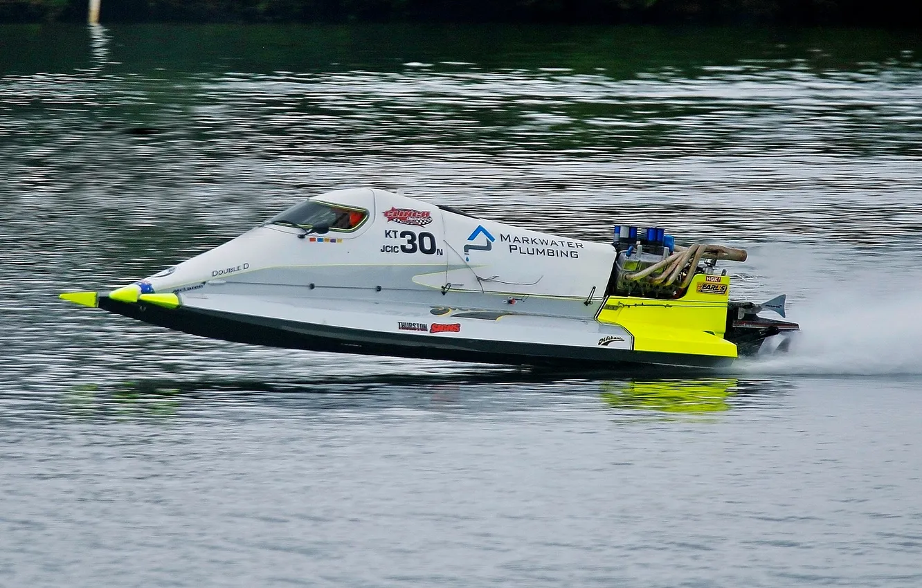 Photo wallpaper race, boat, speed