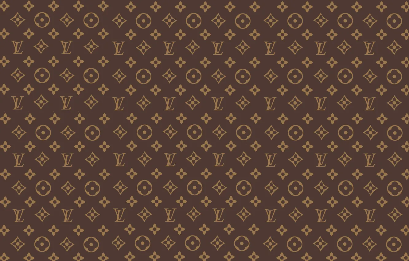 Photo wallpaper patterns, brown, brown, patterns, Louis Vuitton, fon, louis vuitton, Louis Vuitton