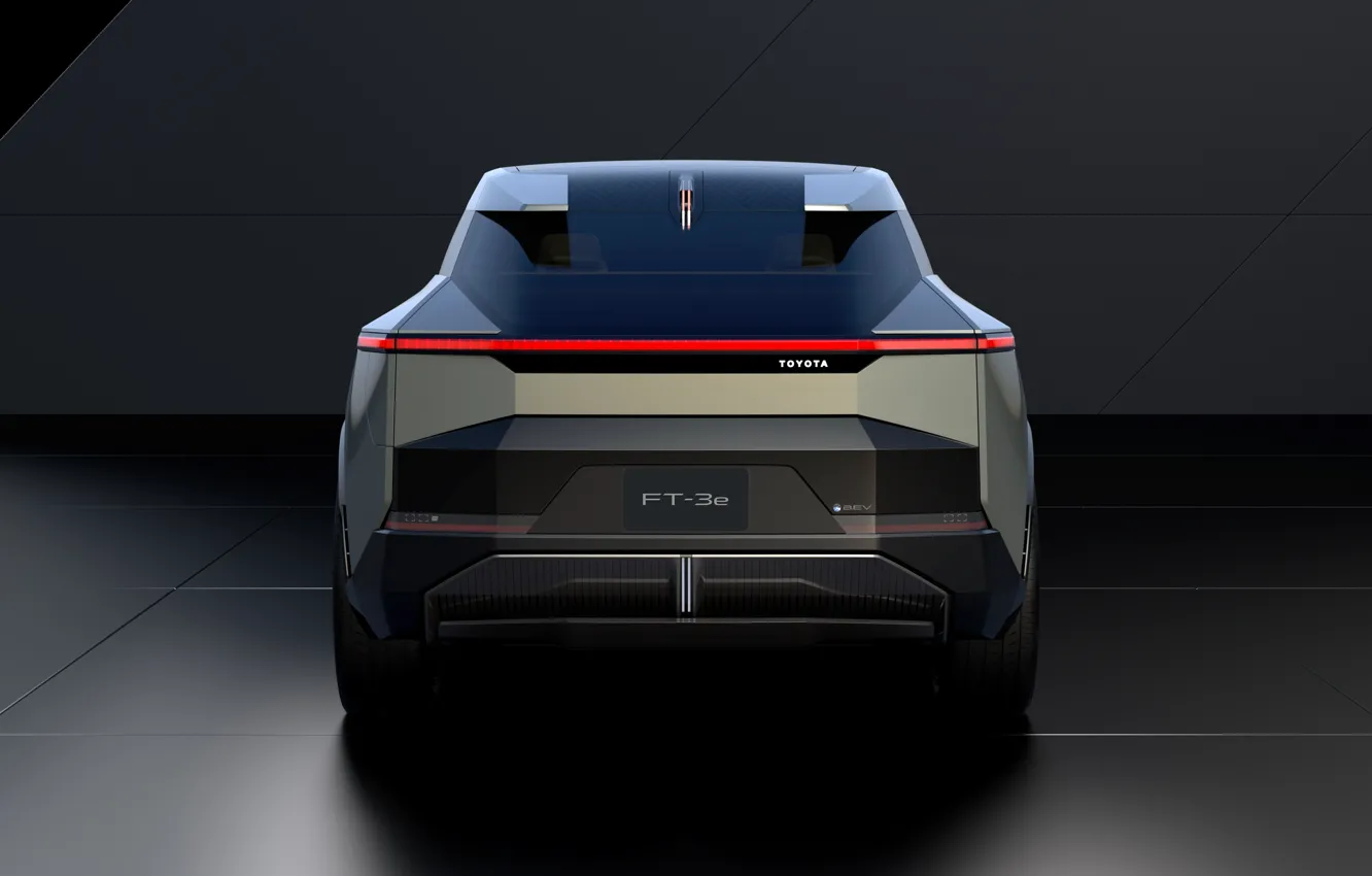 Photo wallpaper Concept Car, crossover, Toyota, crossover, electric crossover, electric crossover, Toyota FT-300e, a concept car