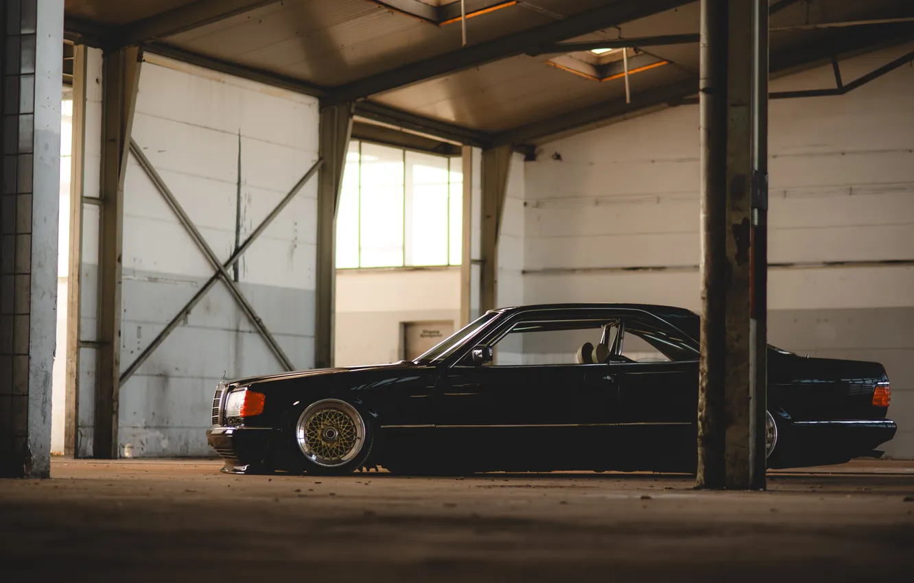 Photo wallpaper Coupe, w126, 560sec, facelift, c126