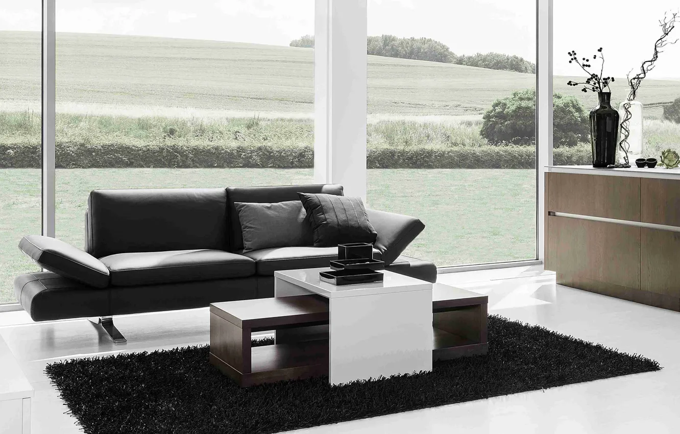 Photo wallpaper modern, interior, villa, design. house