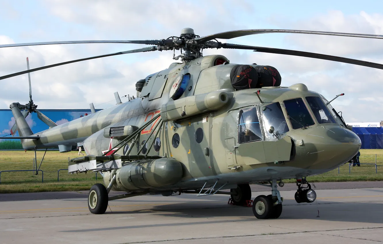 Photo wallpaper aviation, helicopter, landing pad