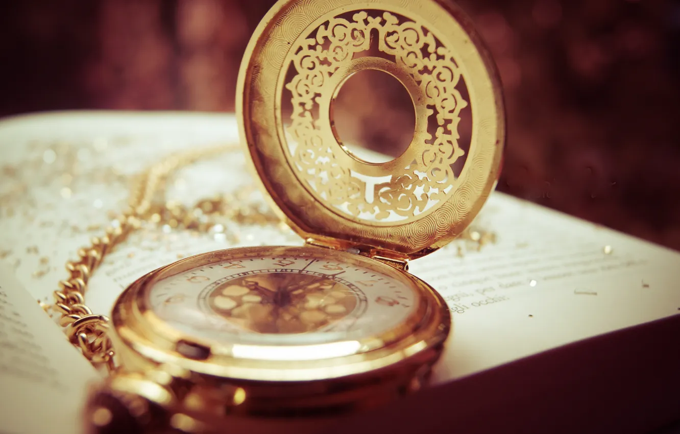 Photo wallpaper arrows, pattern, watch